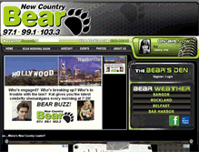 Tablet Screenshot of 971thebear.com